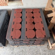 ASFALTOVÝ STŘEŠNÍ ŠINDEL BOBROVKA – 3,5 m² – 2. JAKOST