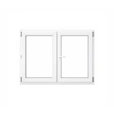 OKNO PVC 1765x1135 - ZLATÝ DUB - 2K (dvoukřídlé)