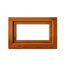 OKNO PVC 865x535 - ZLATÝ DUB - SKLOPNÉ