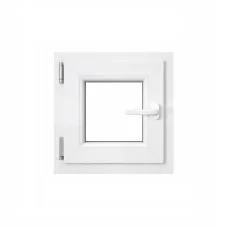 OKNO PVC 450x450 - BÍLÉ