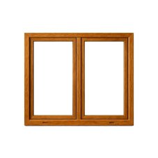 OKNO PVC 1765x1435 - ZLATÝ DUB - 2K (dvoukřídlé)