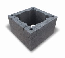 KOMÍNOVÁ TVÁRNICE 380x380x240 mm - LEHČENÁ