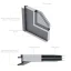 Moderní ocelové vchodové dveře ATS56 M501 - 1000x2070 MM - Otevírání: Levé