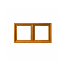 OKNO PVC 1465x835 - ZLATÝ DUB- 2K (dvoukřídlé)