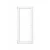 BALKONOVÉ DVEŘE PVC 850x2050 - BÍLÉ