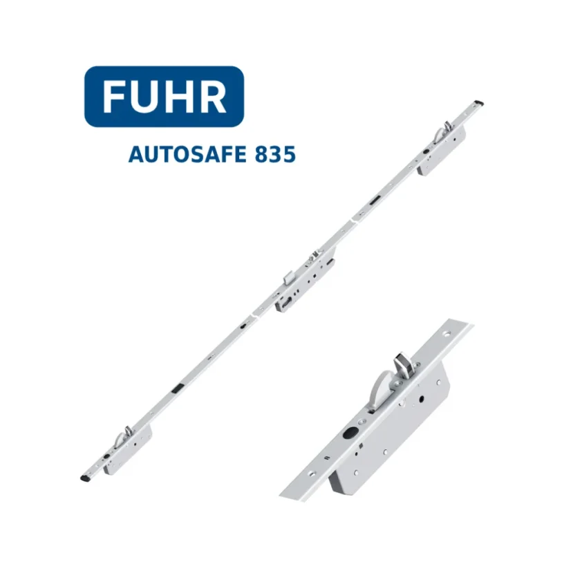 VCHODOVÉ DVEŘE PVC 1000×2050 mm – bílá/bílá - Otevírání: Pravé