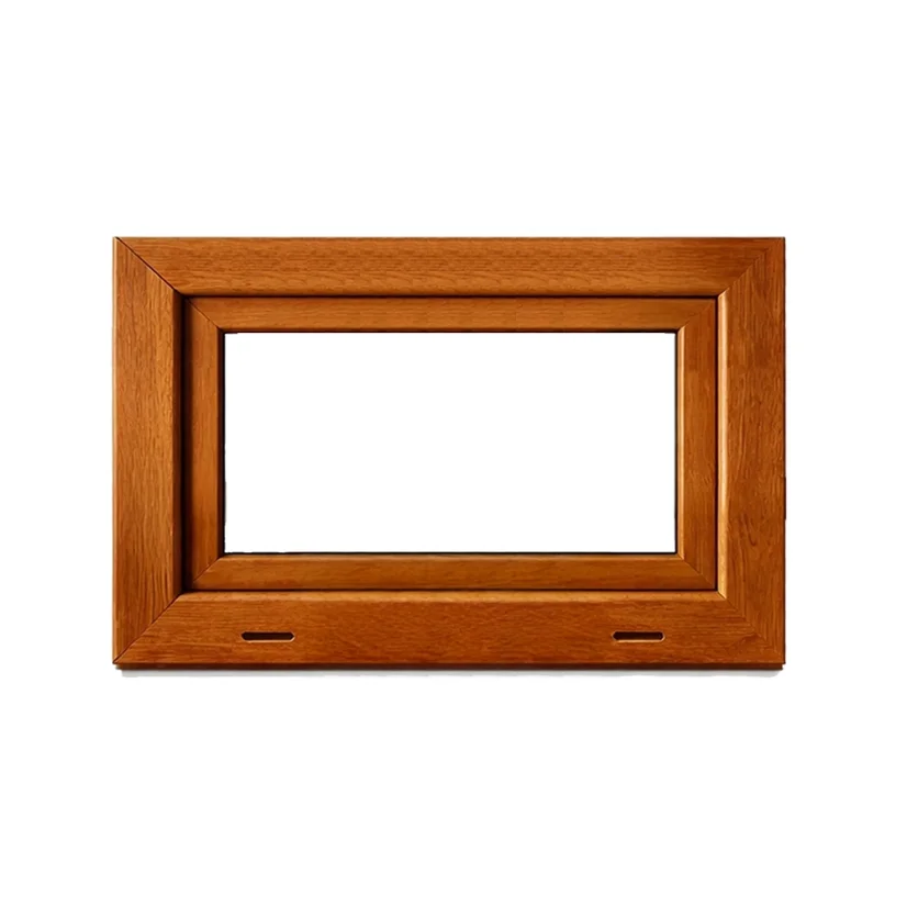 OKNO PVC 865x535 - ZLATÝ DUB - SKLOPNÉ