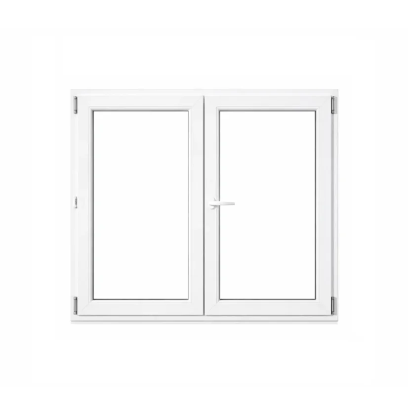 OKNO PVC 1765x1435 - BÍLÉ - 2K (dvoukřídlé)