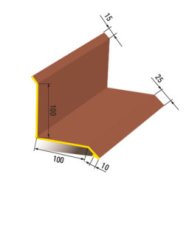 SPOJKA – STŘEŠNÍ LEMOVACÍ PRVEK DÉLKA 2000 mm