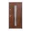 Moderní ocelové vchodové dveře ATS56 M501 - 1000x2070 MM - Otevírání: Levé