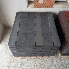 STŘEŠNÍ ŠINDEL OBDELNÍK ČERNÝ– 3 m² – 2. JAKOST
