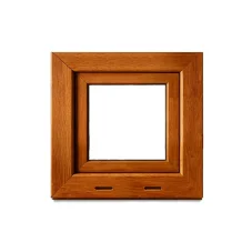 OKNO PVC 565x535 - ZLATÝ DUB - SKLOPNÉ