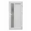 VCHODOVÉ DVEŘE PVC 1000×2050 mm – bílá/bílá - Otevírání: Pravé