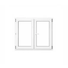 OKNO PVC 1465x1135 - ZLATÝ DUB - 2K (dvoukřídlé)