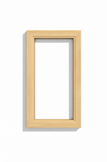 OKNO DŘEVĚNÉ FIXNÍ - 60x90 CM