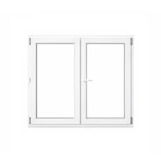 OKNO PVC 1765x1435 - BÍLÉ - 2K (dvoukřídlé)