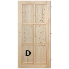 DVEŘE INTERIÉROVÉ  - ŘADA KLASIK D