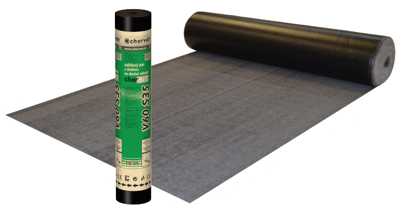 ASFALTOVÉ PÁSY (IPA) V60 S35–40 – 5 a 10 m² – 2. JAKOST - Balení: 5 m2