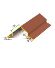 HŘEBENÁČ KUŽELOVITÝ NA STŘECHU – DÉLKA 1945 mm