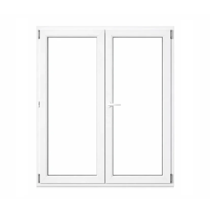 BALKONOVÉ DVEŘE PVC 1800x2050 - ZLATÝ DUB - 2K (dvoukřídlé)