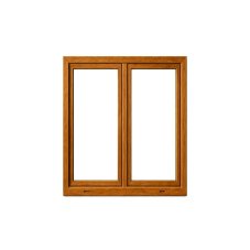 OKNO PVC 1165x1435 - ZLATÝ DUB - 2K (dvoukřídlé)