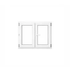 OKNO PVC 1165x835 - ZLATÝ DUB - 2K (dvoukřídlé)