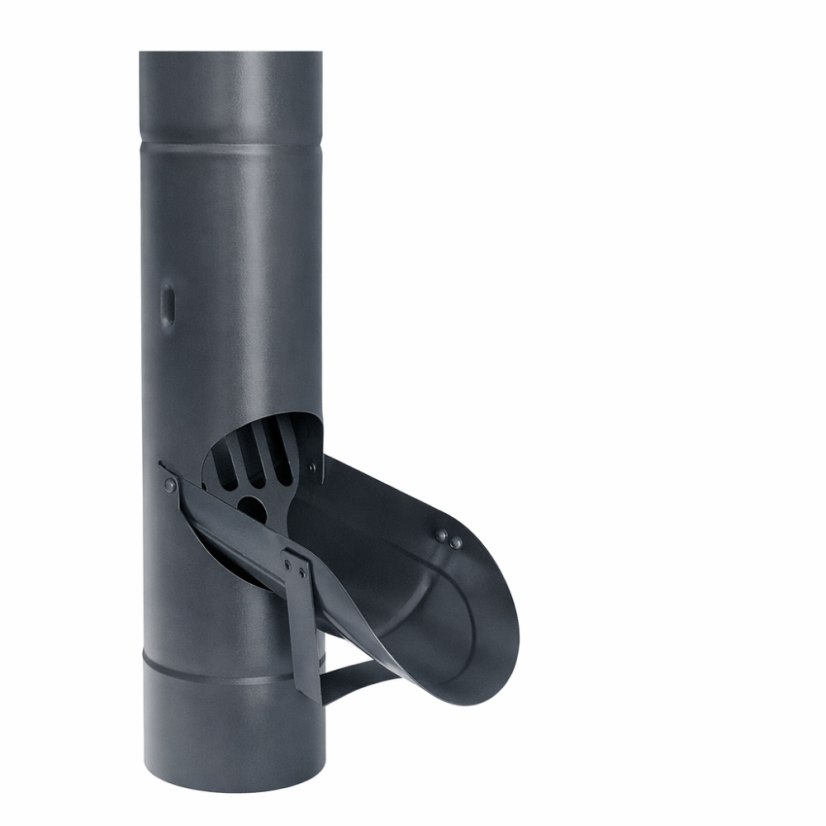 LAPAČ DEŠŤOVÉ VODY - Ø100 mm - Barva: RAL 9005 - černá