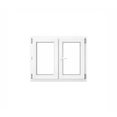 OKNO PVC 1165x835 - ZLATÝ DUB - 2K (dvoukřídlé)