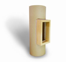 VLOŽKA KOMÍNOVÁ ČÍSTÍCÍ NA DVÍŘKA 160 MM