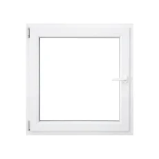 OKNO PVC 1000x1000 - BÍLÉ