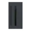 HLINÍKOVÉ VCHODOVÉ DVEŘE P90 M21 1100×2400 mm – ANTRACIT DB703 - PRAVÉ