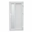 VCHODOVÉ DVEŘE PVC 1000×2050 mm – bílá/antracit