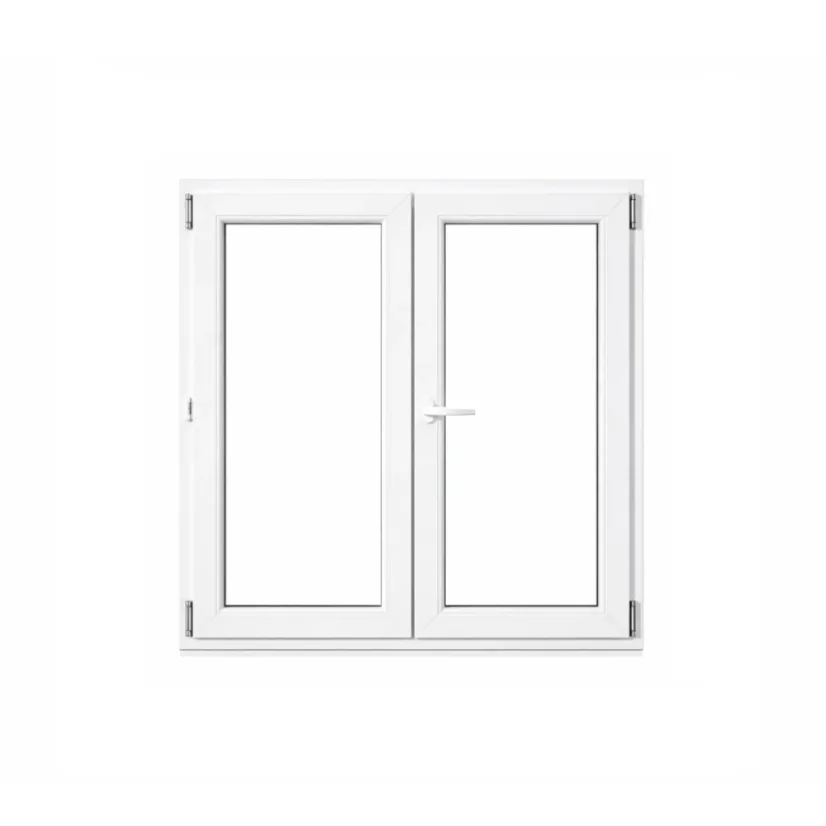 OKNO PVC 1465x1435 - ZLATÝ DUB - 2K (dvoukřídlé)