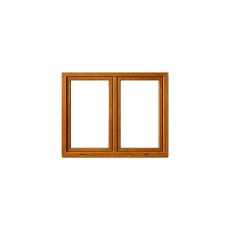 OKNO PVC 1165x835 - ZLATÝ DUB - 2K (dvoukřídlé)