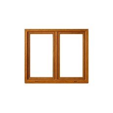 OKNO PVC 1465x1135 - ZLATÝ DUB - 2K (dvoukřídlé)